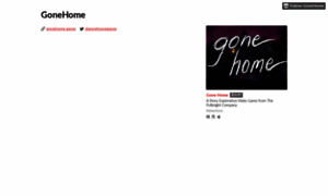 Gonehome.itch.io thumbnail