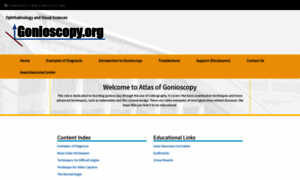 Gonioscopy.org thumbnail