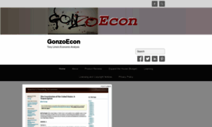 Gonzoecon.com thumbnail