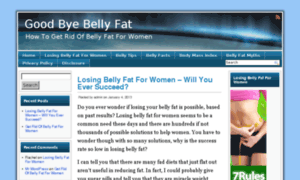 Good-bye-belly-fat.info thumbnail