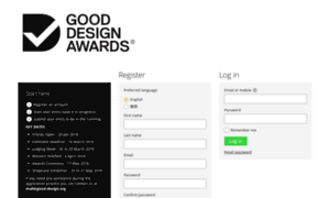 Good-design.awardsplatform.com thumbnail