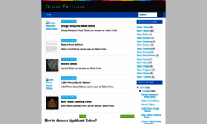 Good-tattoos.blogspot.com thumbnail