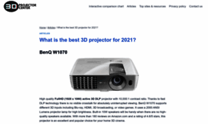 Good3dprojector.com thumbnail