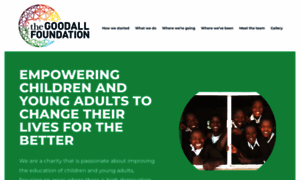 Goodall-foundation.org.uk thumbnail