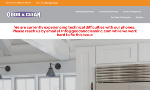 Goodandcleaninc.com thumbnail