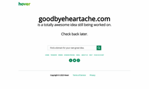 Goodbyeheartache.com thumbnail