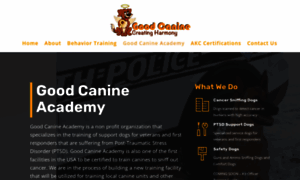 Goodcanineacademy.org thumbnail