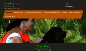 Gooddogdogtraining.com thumbnail