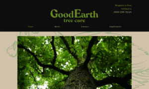 Goodearthtreecare.com thumbnail