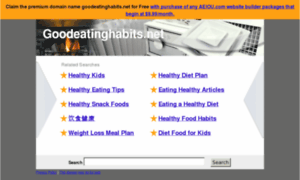 Goodeatinghabits.net thumbnail