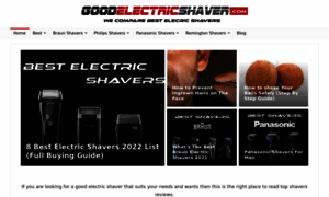 Goodelectricshaver.com thumbnail