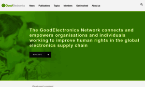 Goodelectronics.org thumbnail