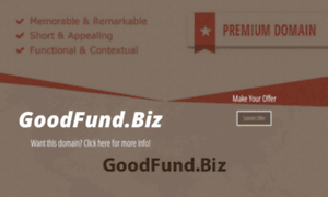 Goodfund.biz thumbnail