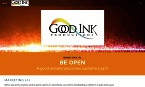 Goodinkproductions.com thumbnail