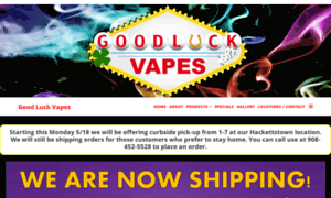 Goodluckvapes.com thumbnail