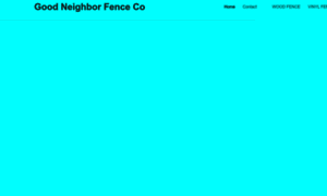 Goodneighborfence.com thumbnail