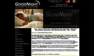 Goodnightsleepcenter.com thumbnail