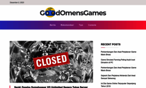 Goodomensgames.com thumbnail