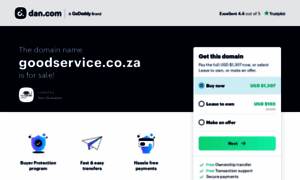 Goodservice.co.za thumbnail