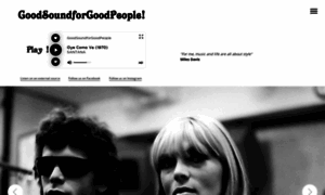 Goodsoundforgoodpeople.com thumbnail
