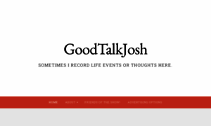 Goodtalkjosh.com thumbnail