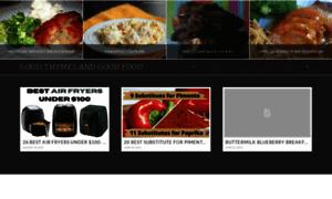 Goodthymesandgoodfood.com thumbnail