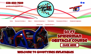 Goodtymesinflatables.com thumbnail