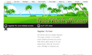 Goodvibetraffic.com thumbnail