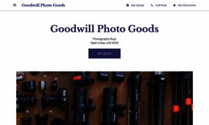 Goodwill-photo-goods.business.site thumbnail