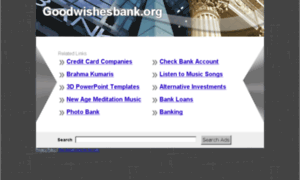 Goodwishesbank.org thumbnail