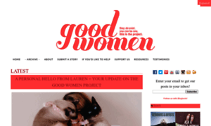 Goodwomenproject.com thumbnail