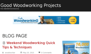 Goodwoodworkingprojects.net thumbnail