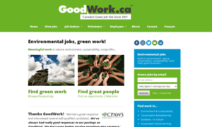 Goodworkcanada.ca thumbnail