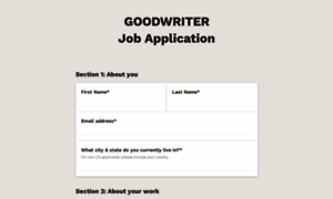 Goodwriter.paperform.co thumbnail