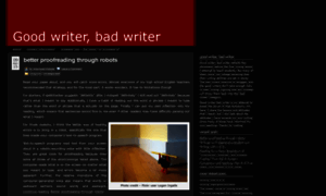 Goodwriterbadwriter.com thumbnail