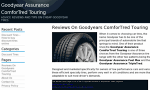 Goodyearassurancecomfortredtouring.org thumbnail