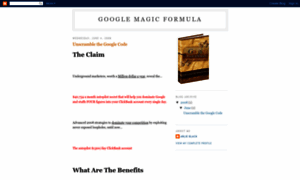 Google--magic-formula.blogspot.se thumbnail