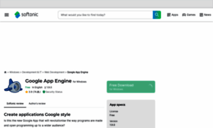 Google-app-engine.en.softonic.com thumbnail