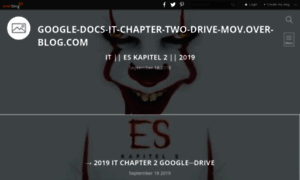 Google-docs-it-chapter-two-drive-mov.over-blog.com thumbnail