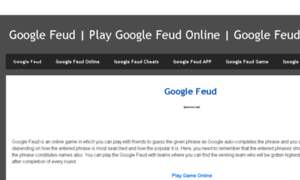 Google-feud.org thumbnail