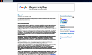 Google-magyarorszag.blogspot.com thumbnail