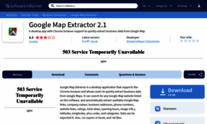 Google-map-extractor.software.informer.com thumbnail