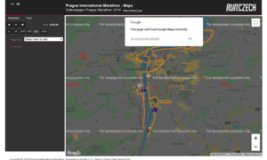 Google-maps.praguemarathon.com thumbnail