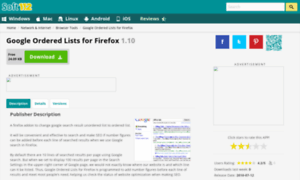 Google-ordered-lists-for-firefox.soft112.com thumbnail