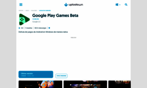 Google-play-games-beta.uptodown.com thumbnail