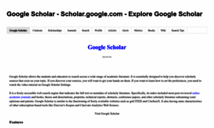 Google-scholars.org thumbnail