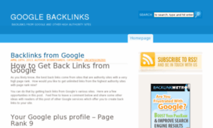 Googlebacklinks.org thumbnail