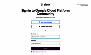 Googlecloud-community.slack.com thumbnail