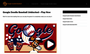 Googledoodlebaseball.com thumbnail