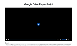 Googledriveplayer.herokuapp.com thumbnail